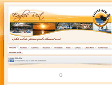 Tablet Screenshot of eaglesrestresort.com